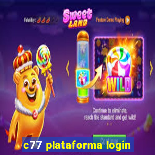 c77 plataforma login