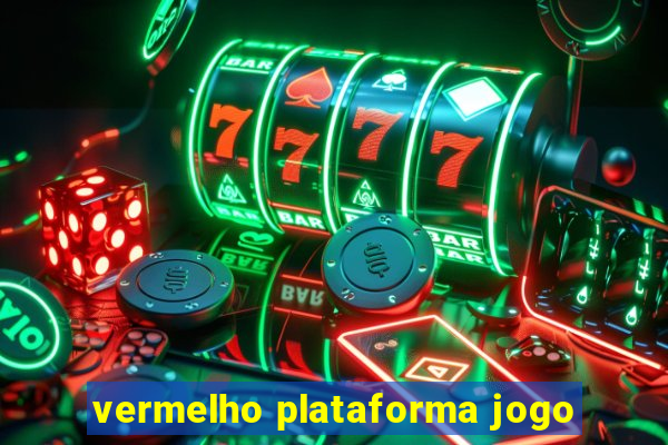 vermelho plataforma jogo