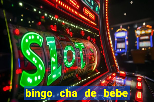 bingo cha de bebe cartelas para imprimir