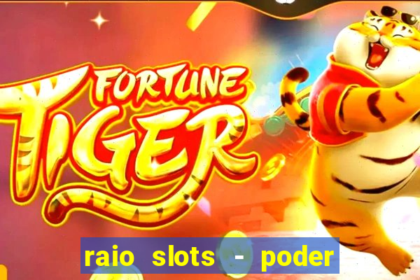 raio slots - poder de zéus