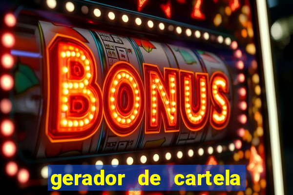 gerador de cartela bingo 1 a 75