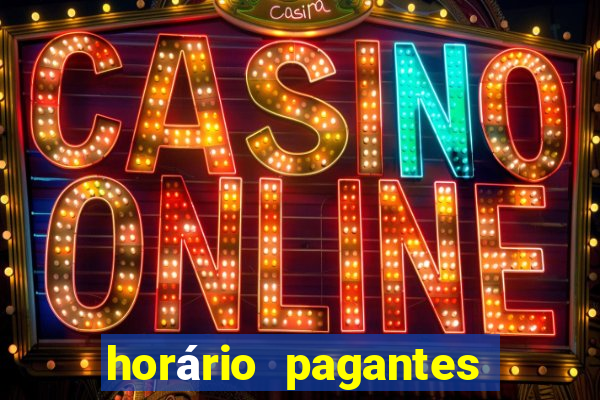 horário pagantes do fortune tiger