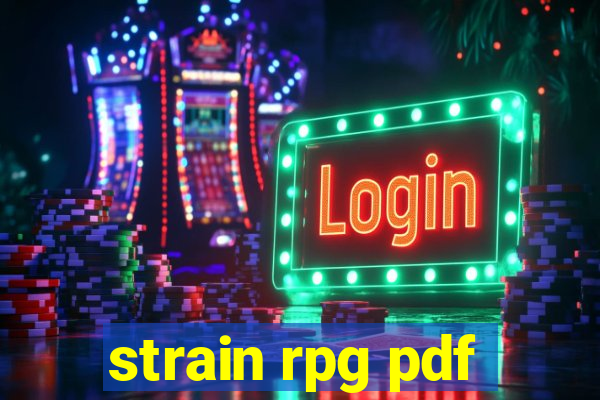 strain rpg pdf