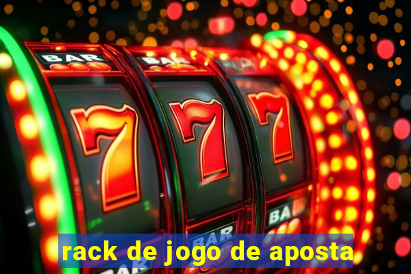 rack de jogo de aposta