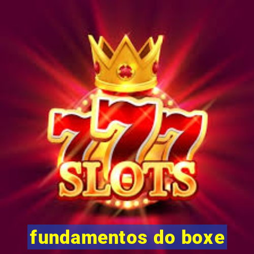 fundamentos do boxe